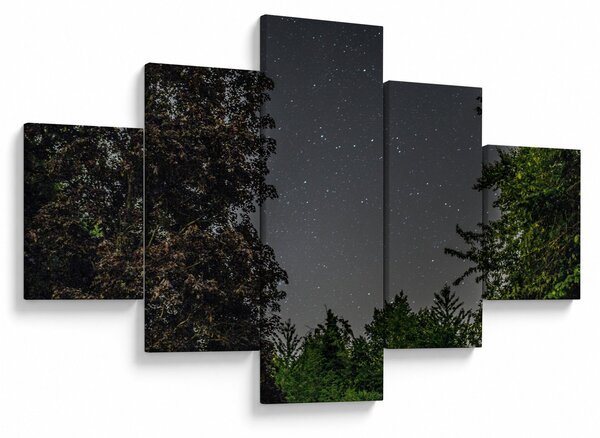 Obraz nocnego nieba (125x70 cm)