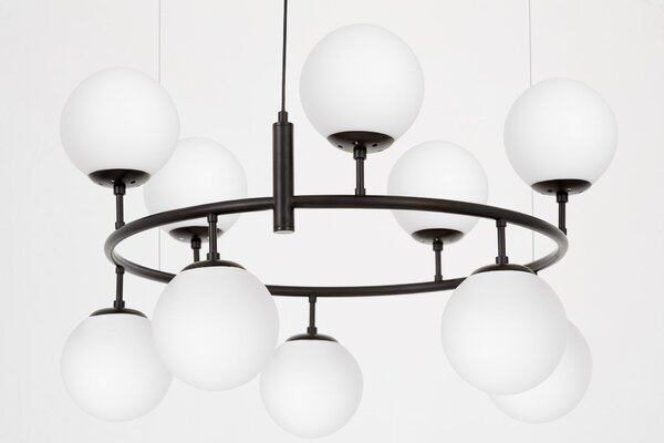 NOWOCZESNA LAMPA WISZĄCA CZARNO-BIAŁA CEREDO NEO W10