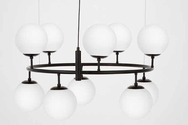 NOWOCZESNA LAMPA WISZĄCA CZARNO-BIAŁA CEREDO NEO W10