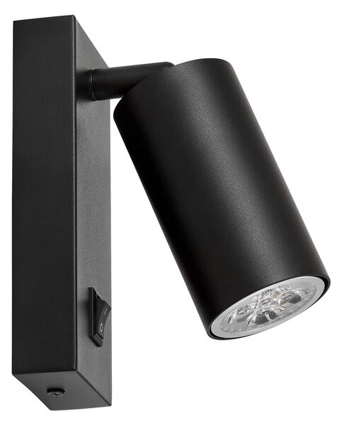LAMPA ŚCIENNA KINKIET NOWOCZESNY CZARNY NEO PRO