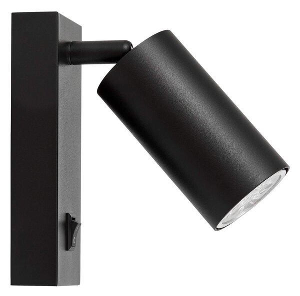 LAMPA ŚCIENNA KINKIET NOWOCZESNY CZARNY NEO PRO