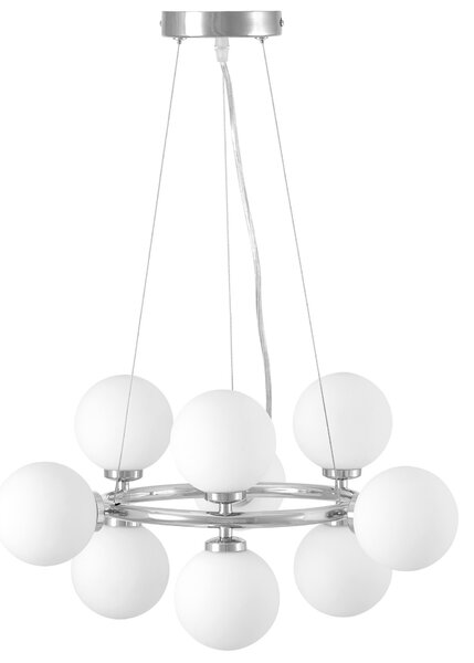 NOWOCZESNA LAMPA WISZĄCA CHROMOWANA MARSIADA W9