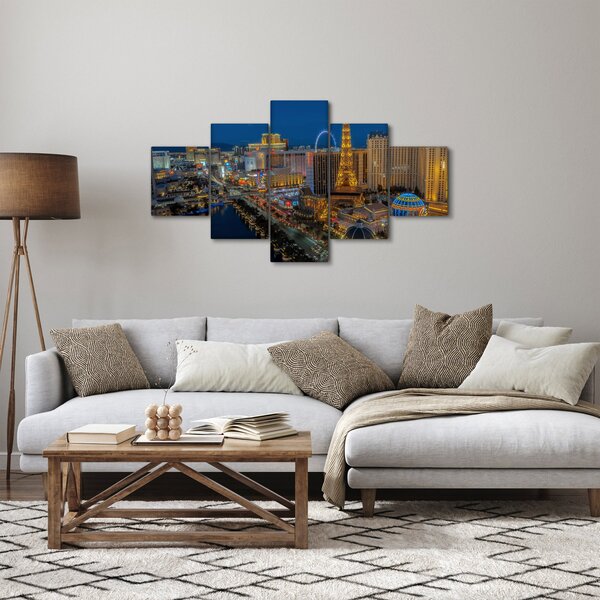 Obraz Las Vegas nocą (125x70 cm)