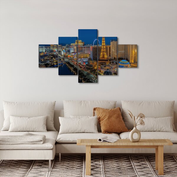 Obraz Las Vegas nocą (125x70 cm)