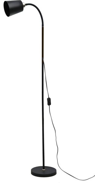 Lampa podłogowa PLATINET PFLF60 Czarny wysokość 160 cm