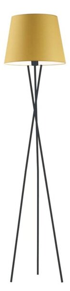 Lampa stojąca podłogowa trójnóg z abażurem walec MORIS