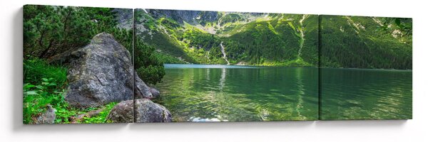 Obraz jeziora w Tatrach (170x50 cm)