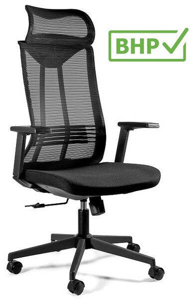 Ergonomiczne krzesło biurowe Concept, zgodne z normą BHP