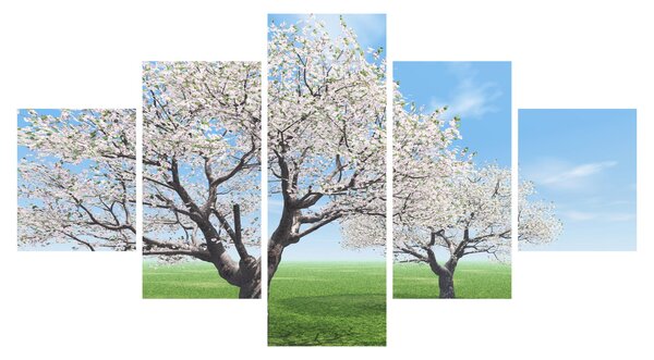 Obraz drzew (125x70 cm)