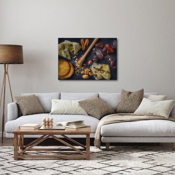 Obraz z suszonymi owocami (70x50 cm)