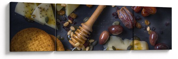 Obraz z suszonymi owocami (170x50 cm)