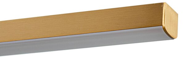 Kinkiet Kivana Lucande, miedziany, łazienka, aluminium, nowoczesny
