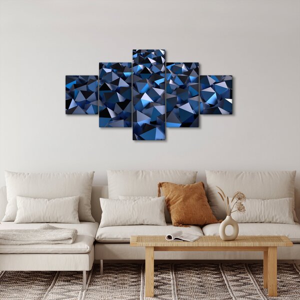 Obraz abstrakcji (125x70 cm)