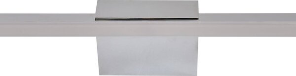 Kinkiet Kivana Lucande, chromowy / srebrny, łazienka, aluminium, nowoczesny