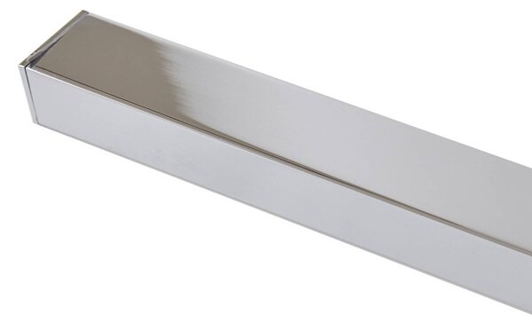 Kinkiet Kivana Lucande, chromowy / srebrny, łazienka, aluminium, nowoczesny