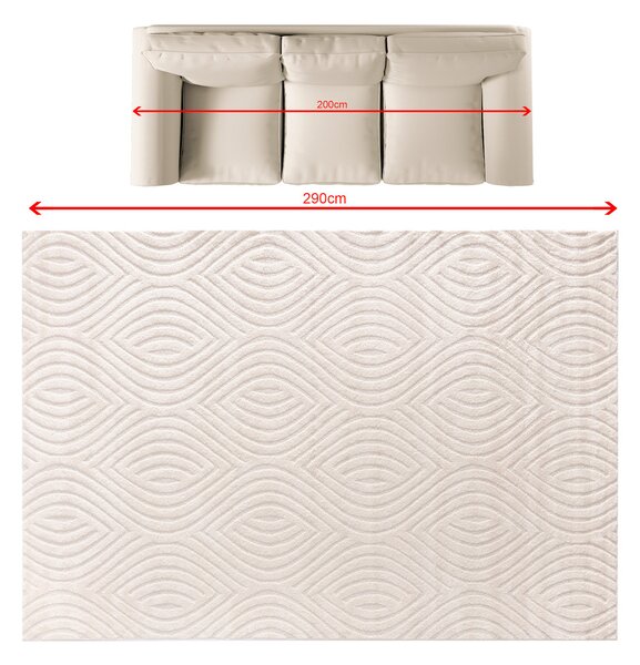Dywan Serenno cream 200x290 cm