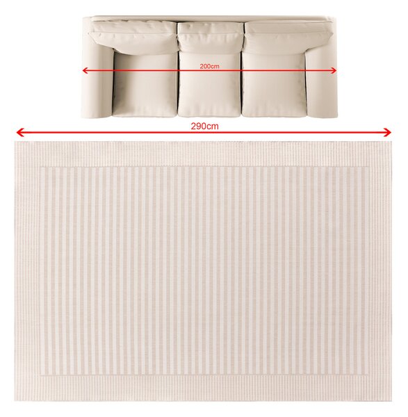 Dywan Lunara cream 200x290 cm