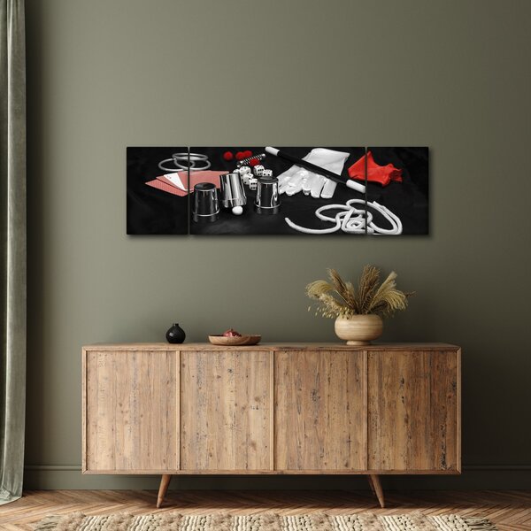 Obraz rzeczy magika (170x50 cm)