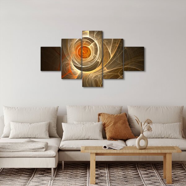 Obraz abstrakcji (125x70 cm)