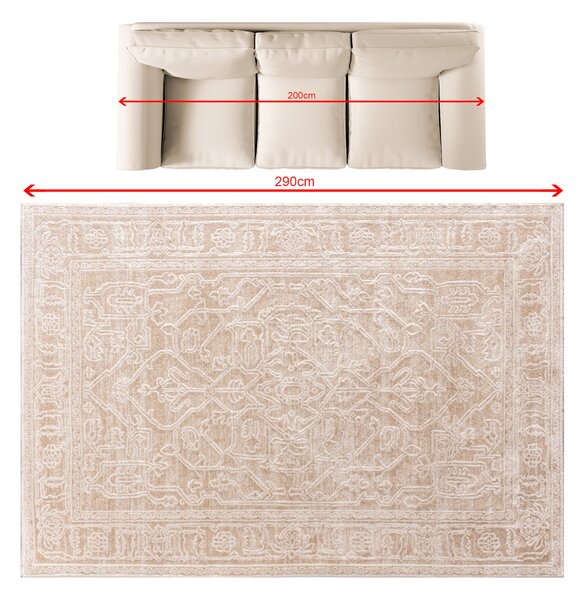 Dywan Caldera cream/camel 200x290 cm