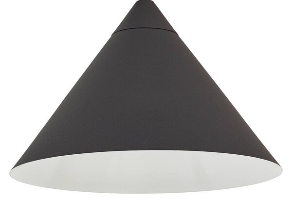 Lampa stojąca Triangolo Lindby, czarny, salon / jadalnia, metal, nowoczesny