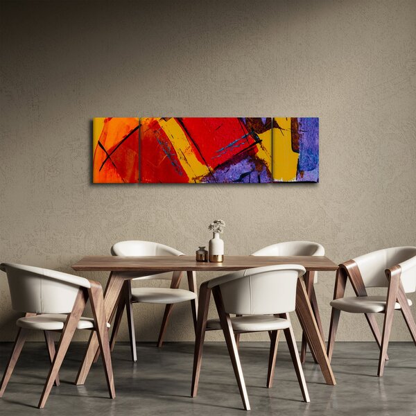 Obraz abstrakcji (170x50 cm)