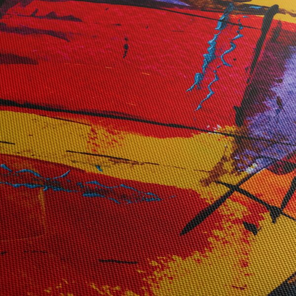 Obraz abstrakcji (70x50 cm)