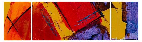 Obraz abstrakcji (170x50 cm)