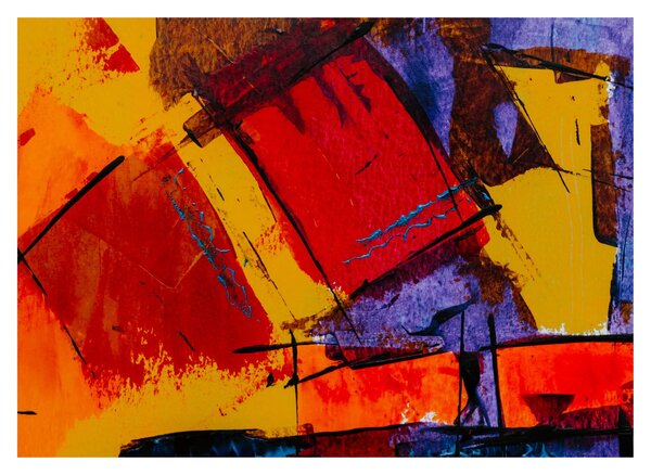 Obraz abstrakcji (70x50 cm)