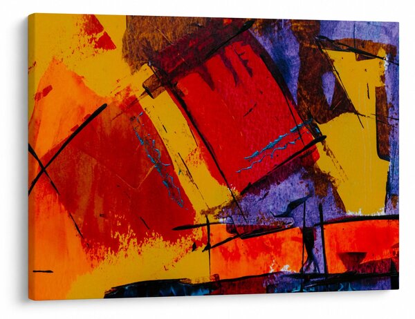 Obraz abstrakcji (70x50 cm)