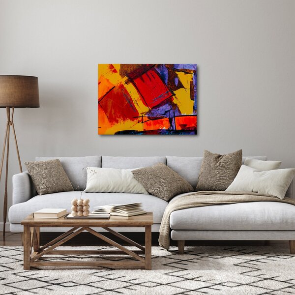 Obraz abstrakcji (70x50 cm)