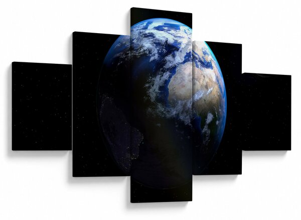 Obraz planety Ziemia (125x70 cm)