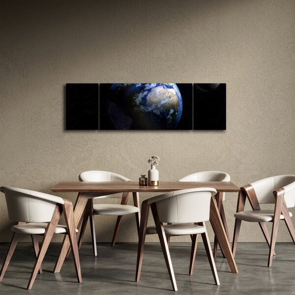 Obraz planety Ziemia (170x50 cm)