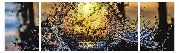 Obraz wody (170x50 cm)