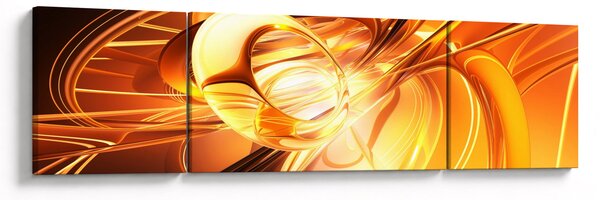 Obraz abstrakcji (170x50 cm)