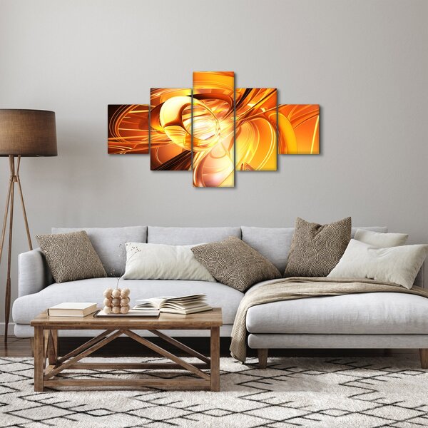 Obraz abstrakcji (125x70 cm)