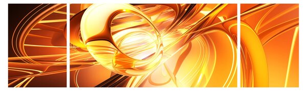Obraz abstrakcji (170x50 cm)