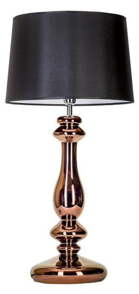 Elegancka lampa stołowa - Versailles Copper 4concepts - miedziana podstawa