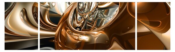 Obraz abstrakcji (170x50 cm)