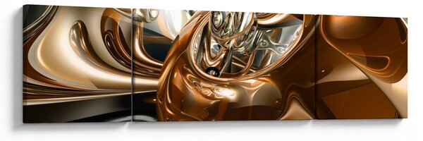 Obraz abstrakcji (170x50 cm)
