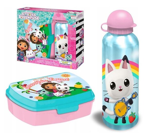 Zestaw śniadaniowy KIDS EUROSWAN GD00079 Koci Domek Gabi