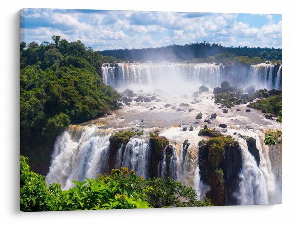 Obraz wodospadu Iguassu (70x50 cm)