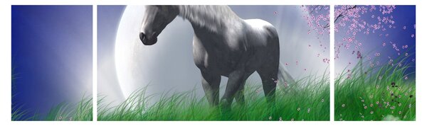 Obraz jednorożca (170x50 cm)