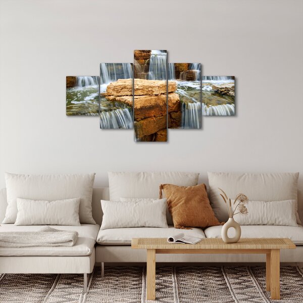 Obraz wodospadu (125x70 cm)