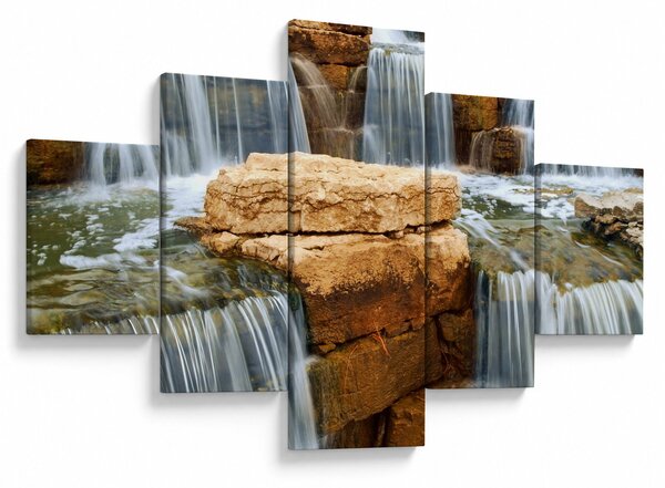 Obraz wodospadu (125x70 cm)