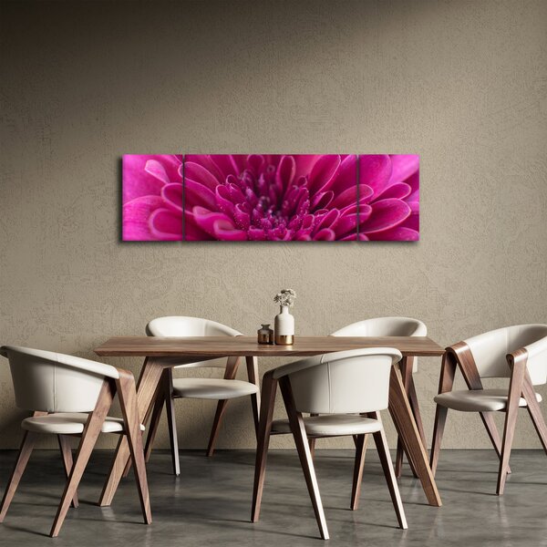 Obraz kwiatu (170x50 cm)