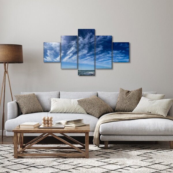 Obraz nieba z chmurami (125x70 cm)
