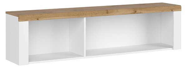 Biała minimalistyczna półka ścienna G8-C96