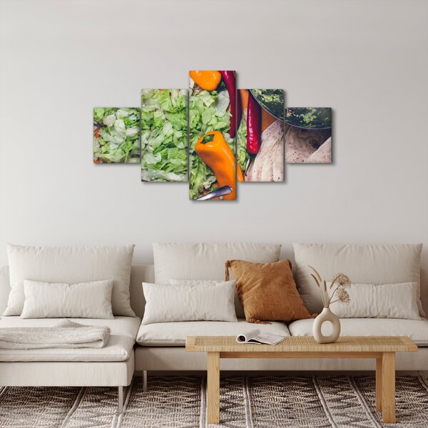 Obraz warzyw (125x70 cm)