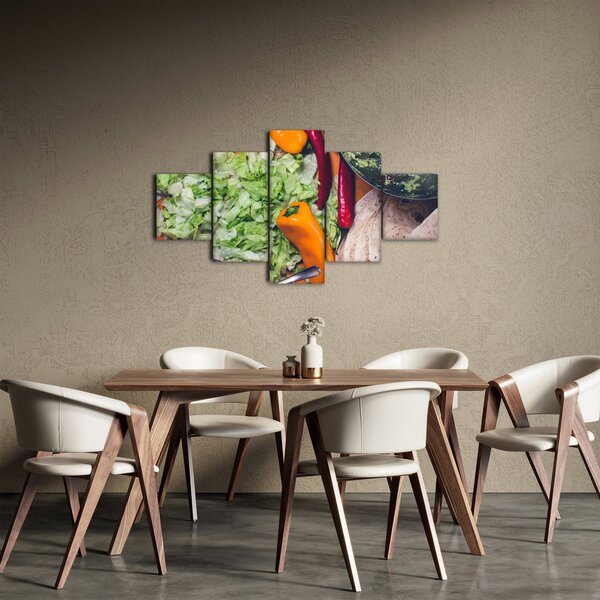 Obraz warzyw (125x70 cm)